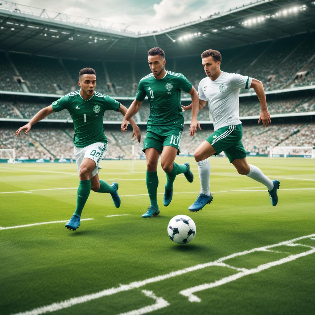 Counter attacking football