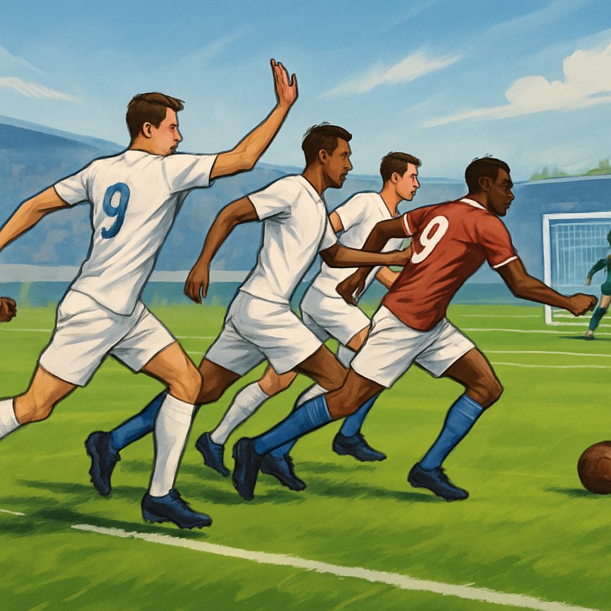 Offside trap analysis